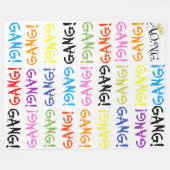 Fleece Blanket, Large 60" x 80" Deken (Voorkant (Horizontaal))