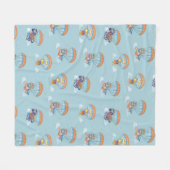 Fleece Blanket Parachute Zoo (Voorkant (Horizontaal))