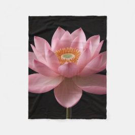 Fleece Blanket (Pink Lotus) Deken