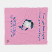 Fleece Blanket Princess Starr. The Princess Royal (Voorkant (Horizontaal))