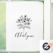 Fleece Blanket Raamsticker (Huis)