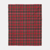 Fleece Blanket - Red Tartan Macpherson Clan Deken (Voorkant)
