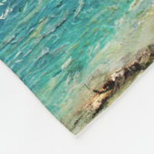 Fleece Blanket Sailships Stormy Zeeen ANNSLEE Deken (Hoek)