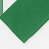 Fleece Blanket - Shamrocks op Squares Deken (Hoek)