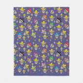 Fleece Blanket - Skulls (Voorkant)