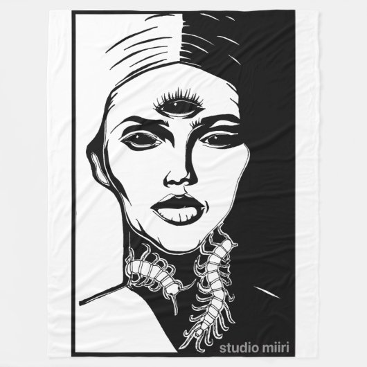 FLEECE BLANKET studio miiri (Voorkant)