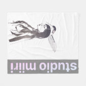 FLEECE BLANKET studio miiri Deken (Voorkant (Horizontaal))