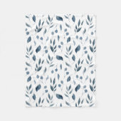 Fleece Blanket - Winter Pattern (Voorkant)
