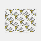 FLEECE BLANKETS - MEDIUM- OF ZELDZAME MARTINI-OLIJ DEKEN (Voorkant (Horizontaal))