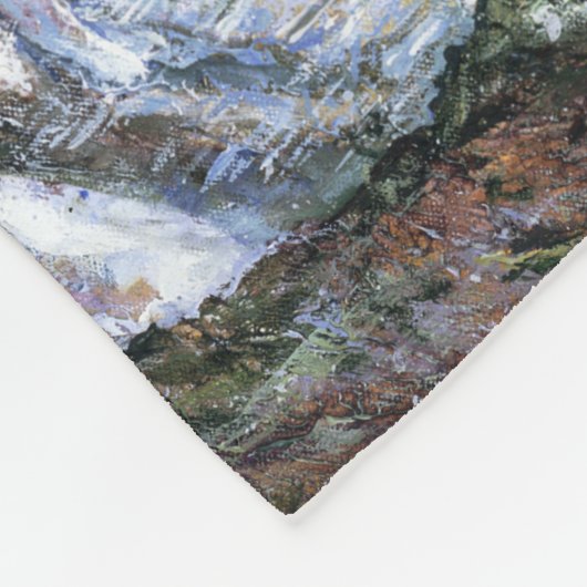 Fleece de la neige Jetez la couverture (Coin)