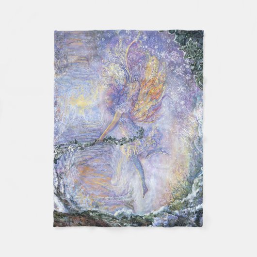 Fleece de la neige Jetez la couverture (Devant)