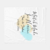 Fleece deken (Voorkant (Horizontaal))