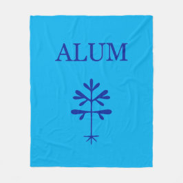 Fleece deken, aluinblauw