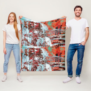 Fleece deken – Corrosion Pulse
