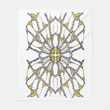 Fleece Deken (Doodle - Hand getrokken)