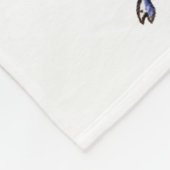 Fleece Deken (Doodle - Hand getrokken) (Hoek)