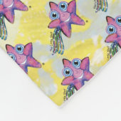 Fleece Deken - Geel, Kinderen Kamer Collectie (Hoek)