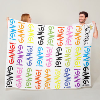 Fleece deken, groot 150 cm x 200 cm deken