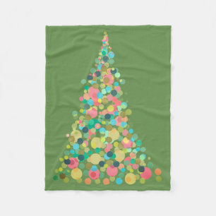 Fleece deken, kleine vakantieboom deken