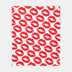 Fleece deken/lippen deken