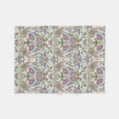 Fleece deken met paisley patroon (Voorkant (Horizontaal))