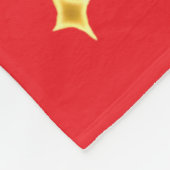 Fleece deken Sinterklaas  (Hoek)