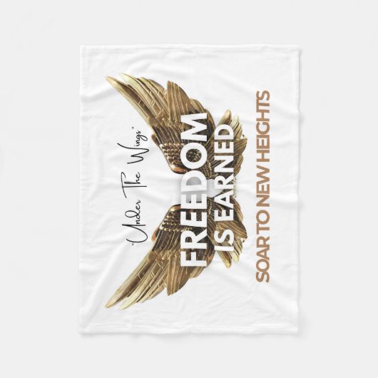 Fleece deken(SOAR HIGH) Deken (Voorkant)