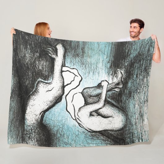 FLEECE DEKEN studio miiri (In situ)
