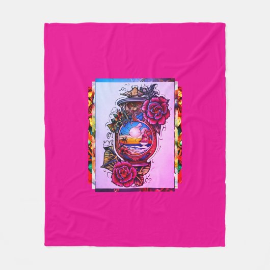 Fleece Deken volledig comfortabel fleece deken (Voorkant)