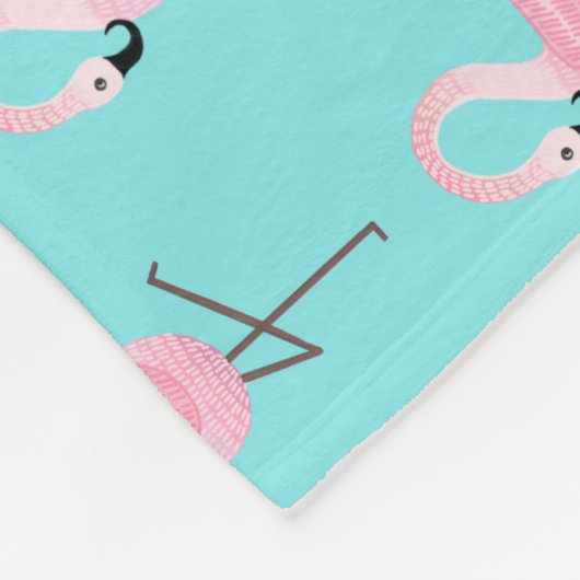 Fleece Flamingo Blanket comprimeren (Hoek)