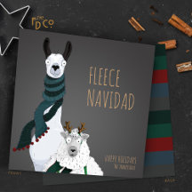 “Fleece Navidad” Chic Grappige Ongebruikelijke Woo