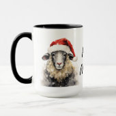 Fleece Navidad Kerst mok (Links)