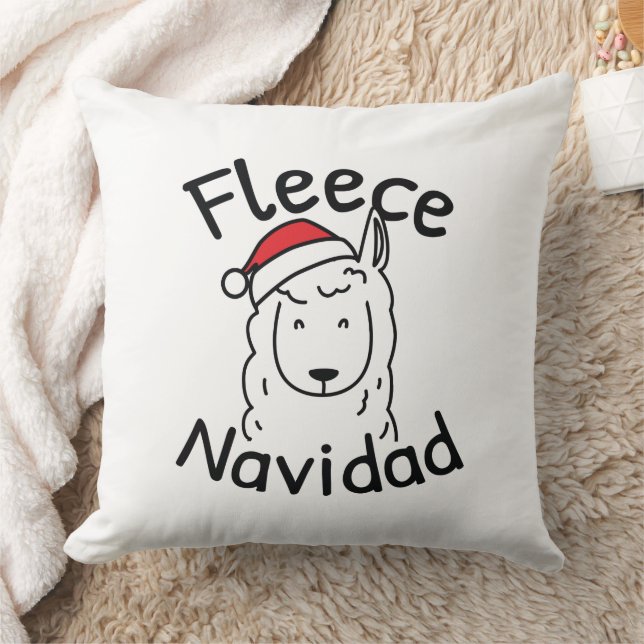 Fleece Navidad Kussen (Deken)