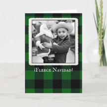 "Fleece Navidad" Mexicaanse kerstkaart