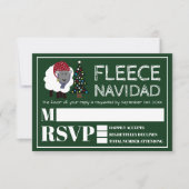 Fleece Navidad, Parti de Noël espagnol RSVP (Devant)