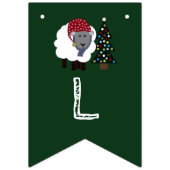 Fleece Navidad, Spaans Kerstfeest Vlaggetjes (Derde vlag)