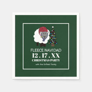 Fleece Navidad, Spaanse Kerstmis Servet