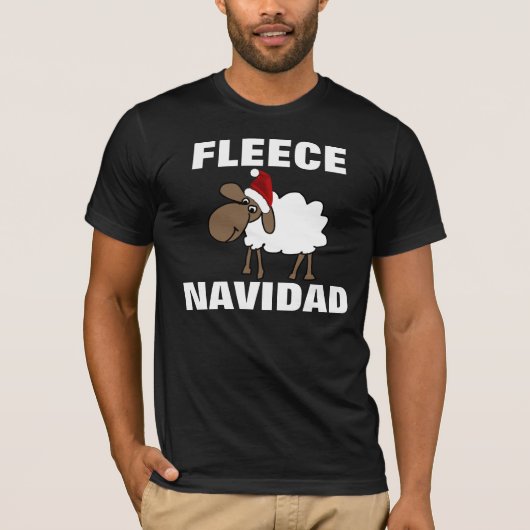 FLEECE NAVIDAD T-shirts de Noël drôles (Devant)