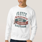 FLEECE NAVIDAD UGLY SWEATER EDITION GRAPPIGE VAKAN (Voorkant)
