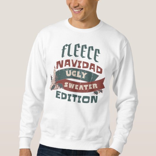 FLEECE NAVIDAD UGLY SWEATER EDITION GRAPPIGE VAKAN (Voorkant)