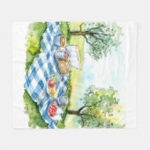 Fleece Picknick Deken (Voorkant (Horizontaal))
