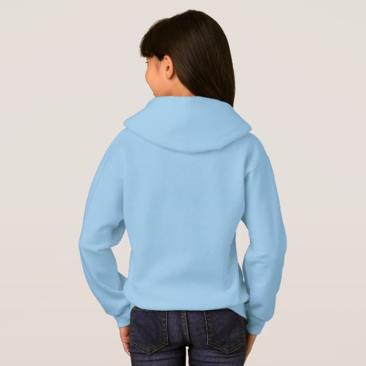 Fleece Pullover Hoodie (Achterkant volledig)