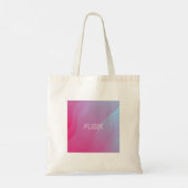 FLEEK canvas tas te koop. (Achterkant)