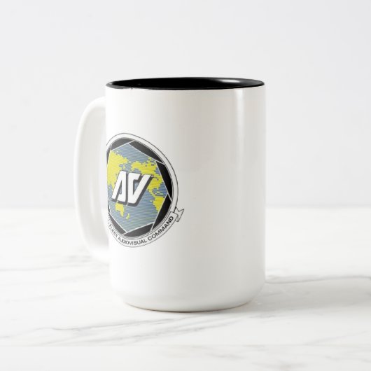 Fleet Audio Visual Command Pacific et COMCAM Mug (Devant gauche)