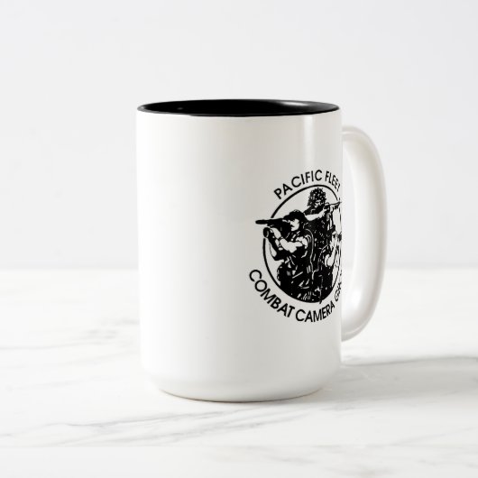Fleet Audio Visual Command Pacific et COMCAM Mug (Devant droit)