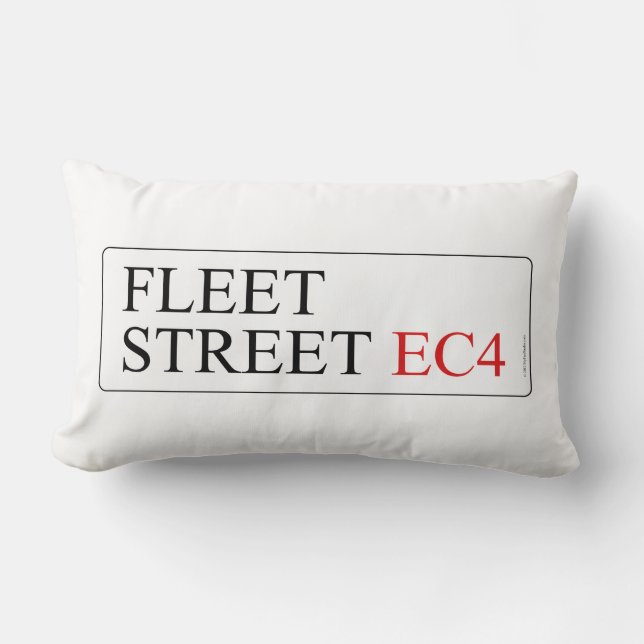 Fleet Street Kussen (Voorkant)