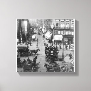 Fleet Street Londen, Engeland print