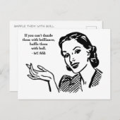 Fleet ze met Bull Briefkaart (Voorkant / Achterkant)