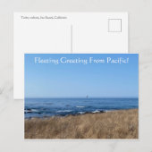 FleetingGroet uit de Stille Oceaan! Briefkaart (Voorkant / Achterkant)