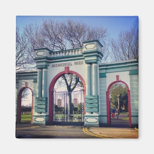 Fleetwood Memorial Park Magnet (Devant)